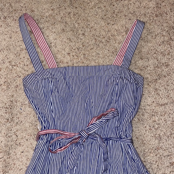 Long Striped Summer Dress - Picture 2 of 3